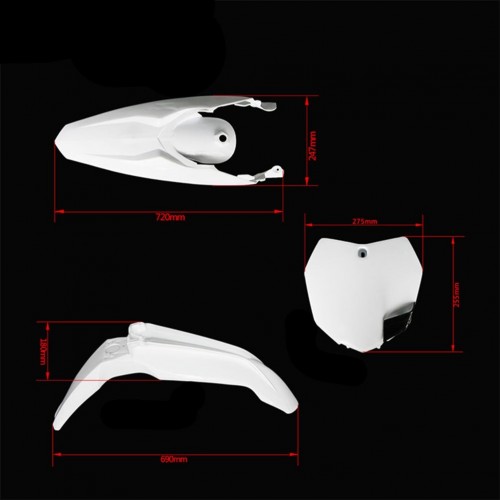Fairing Full Body Cover Set Plastic Kit for KTM SX SXF XC XCF 125 150 250 350 450 13-15picture3