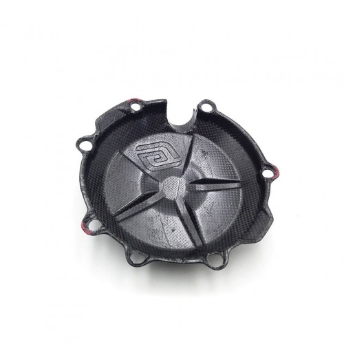 Dirt Bike 2 Stroke Engine Carbon Fiber Clutch Cover Guard Protection for GASGAS EC EX MC 250 300picture2