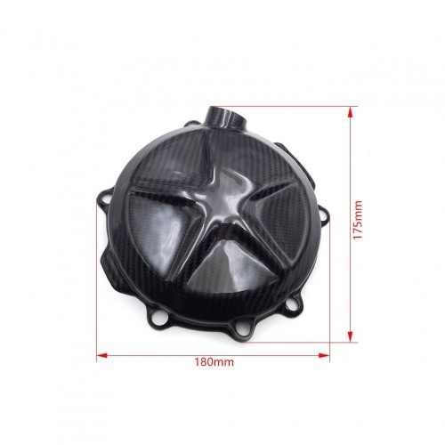 Dirt Bike 2 Stroke Engine Carbon Fiber Clutch Cover Guard Protection for GASGAS EC EX MC 250 300picture5