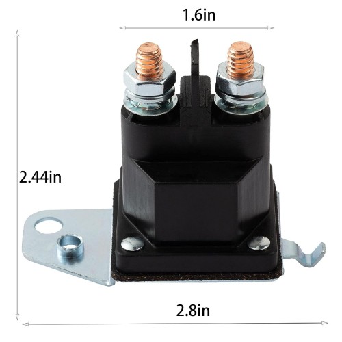 725-06153A 725-06153 Starter Relay for Cub Cadet XT1 XT2 Enduro RZT LT1 ZT1 ZT2 MTD Troy Bilt Yard Man Husky Yard Machines Craftsman Zero Turnpicture3
