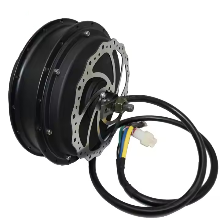 QS205 5t high torque 5000 watt motor hub 48v/60v/72v 80kph-96v 5t 70-100kph