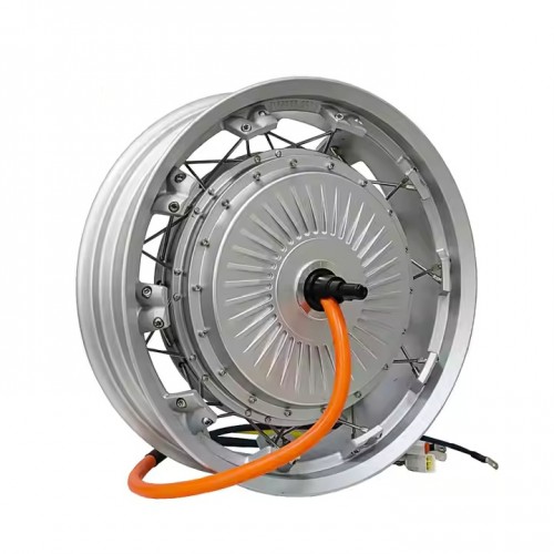 17 * 4.25 inch silver electric motorcycle 120 km/h speed 8000W 273picture2