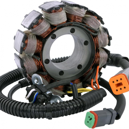 Generator Stator with Ski-Doo Expedition / Renegade / Summit 600 HO 800 R 2009-2020 OEM：420665435