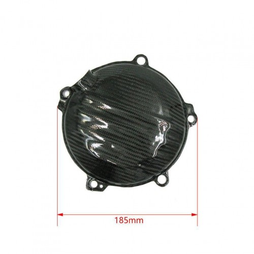 Motorcycle Carbon Fiber Clutch Cover Guard for KTM EXC-F 450/500 2017-2019 SX-F 450 XC-F 450 2016-2022picture6