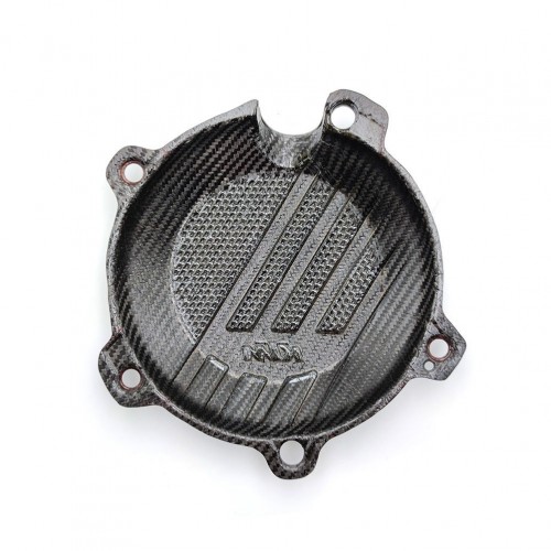 Motorcycle Carbon Fiber Clutch Cover Guard for KTM EXC-F 450/500 2017-2019 SX-F 450 XC-F 450 2016-2022picture3