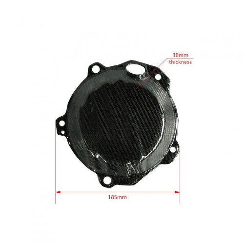 Motorcycle SXF XCF EXCF XCFW Freeride 250 350 Carbon Fiber Clutch Cover Guard for KTMpicture5