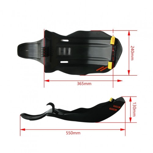 Off-road Motorcycle Dirt Bike Engine Guard Protection Board Skid Plate for KTM SXF XCF HUS QVARNA FC FXpicture2