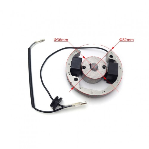 Off-road Motorcycle SX 50 2 Stroke Engine Ignition Coil Magneto Flywheel Stator Rotor Kit for KTM 50SX 50cc 2002-2008picture6