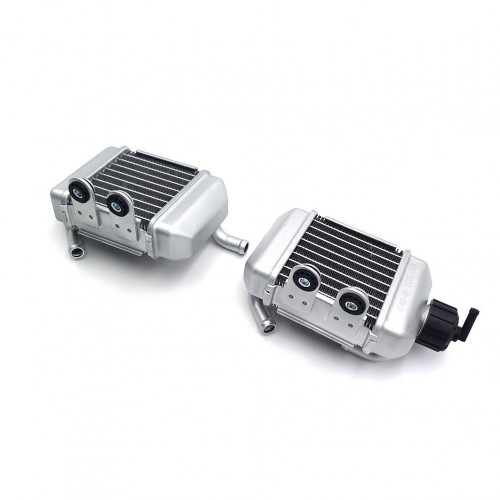 Motorcycle Dirt Bike 2 Stroke 50cc Engine SX 50 Cooling Radiator for KTM 50SX 2002-2008picture4
