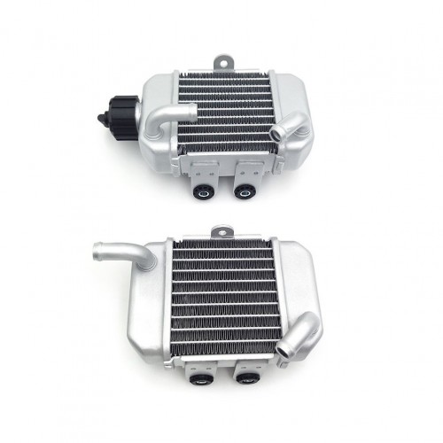 Motorcycle Dirt Bike 2 Stroke 50cc Engine SX 50 Cooling Radiator for KTM 50SX 2002-2008picture3