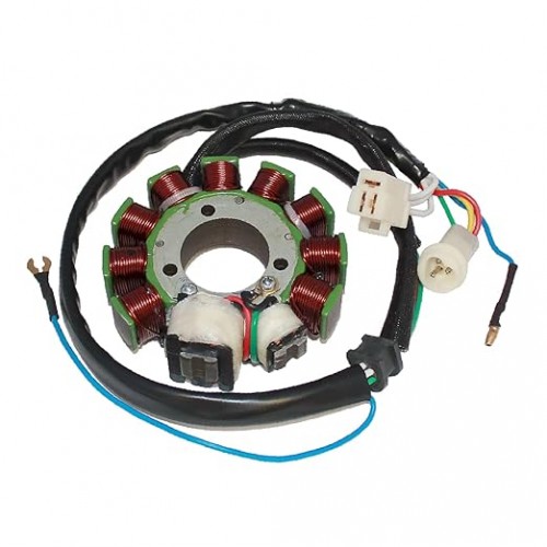 Generator Stator with Yamaha XT 225 Serow 1992-2000 XT225 ， 4BE-81410-01-00 / 4BE-81410-00-00