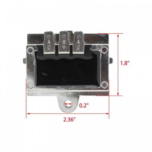 Voltage Regulator Rectifier Compatible with 16HP-20HP B Engine 20 Amp 191-1748 191-2106 191-2208 191-2227 318-420 Lawn Tractorpicture6