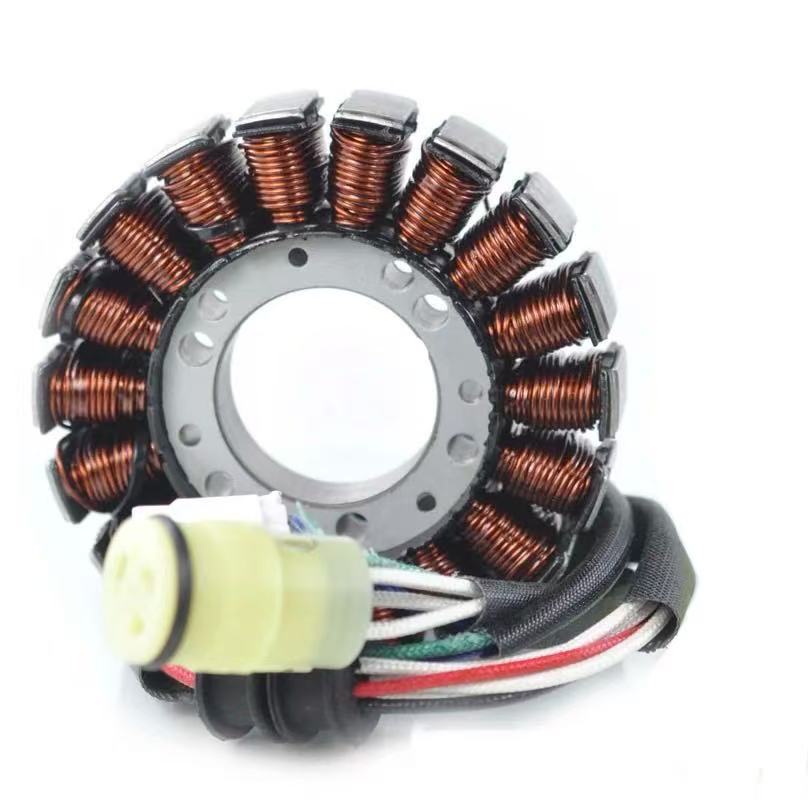 Generator Stator with Yamaha YFM 250 Bear Tracker/Big Bear/Bruin/YFM 660 600R Raptor 2001-2009 OEM:4XE-81410-00-00