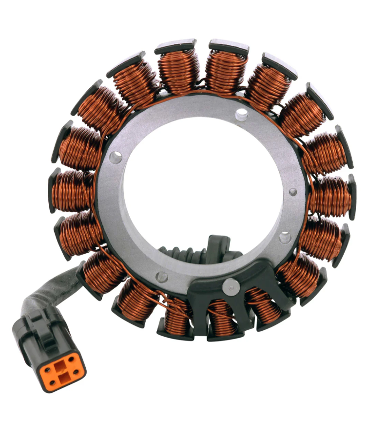 Generator Stator with Harley Davidson Dyna Super Glide / Fat Boy / Heritage Softail 2001-2006 ，30017-01B