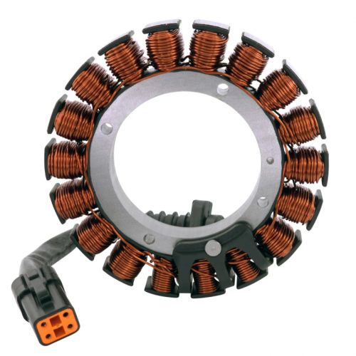 Generator Stator with Harley Davidson Dyna Super Glide / Fat Boy / Heritage Softail 2001-2006 ，30017-01B