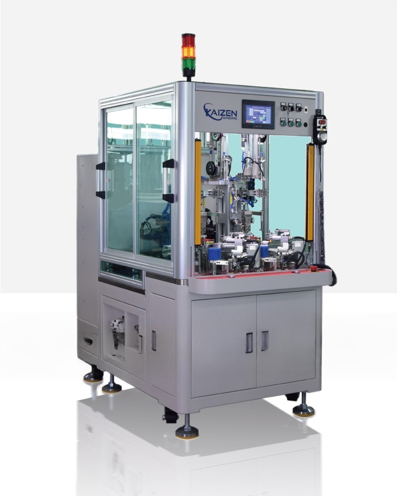 Double-station stator winding machine