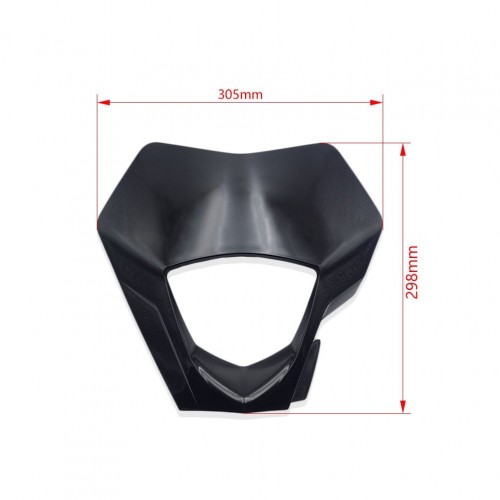 Enduro Motorcycle EC 250 300 350 Head Light Shroud Headlight Mask Cover for GASGAS EC250 EC300 EC250F EC350F 2021-2023picture3