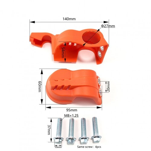 Dirt Bike Motorcycle SX SXF XC XCF XCW EXC EXCF 16-23 Front Fork Shoe Protection Kit for KTM HUSQVARNA GASGAS 79601994000picture5