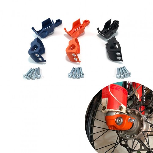 Dirt Bike Motorcycle SX SXF XC XCF XCW EXC EXCF 16-23 Front Fork Shoe Protection Kit for KTM HUSQVARNA GASGAS 79601994000picture2