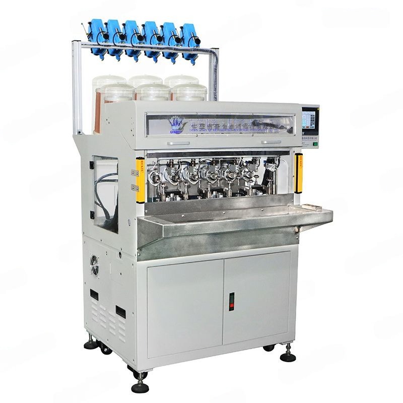 QWM-R6210 6+6 Stations 3D Automatic Winding Machine