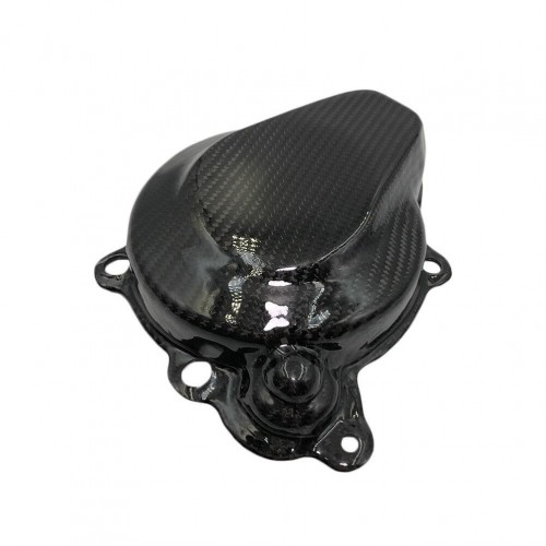 Motorcycle Engine Carbon Fiber TE150 TX125 Generator Ignition Cover Guard for HUSQVARNA TE TX 125 150 2018-2019picture5