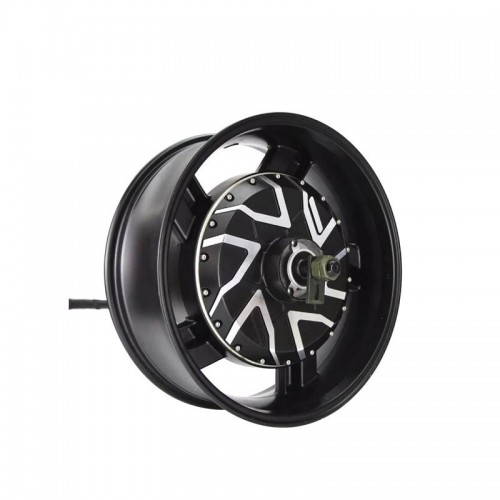 12000W Electric Motorcycle Hub Motor with 6.0x17 Wheelpicture2