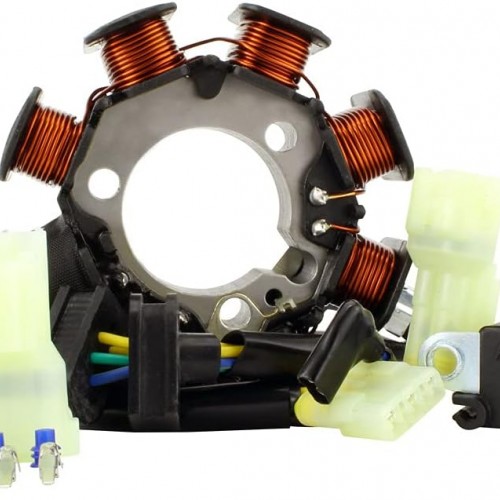 Generator Stator with  Honda TRX 250 EX Sportrax 2006-2008 | TRX 250 X 2009-2024 ， 31120-HN6-A30 31120-HN6-A31