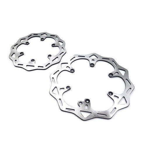 Dirt Bike Steel 260mm 220mm Front Rear Brake Disc XC XCF XCW SX SXF EXC EXCF for KTM HUS QVARNA GASGAS