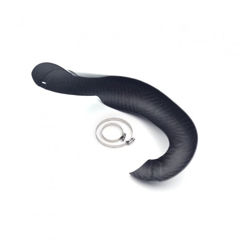 Motorcycle 2 Stroke 2023 SX XC 2024 EXC XCW Carbon Fiber Exhaust Cover Guard Protection for KTM HUSQVARNA GASGASpicture2
