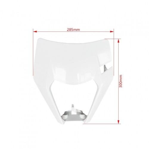Enduro Motorcycle Head Light Shroud 125 150 250 300 350 450 500 EXC EXCF XCW XCFW Headlight Mask Cover for KTM 17-23picture5