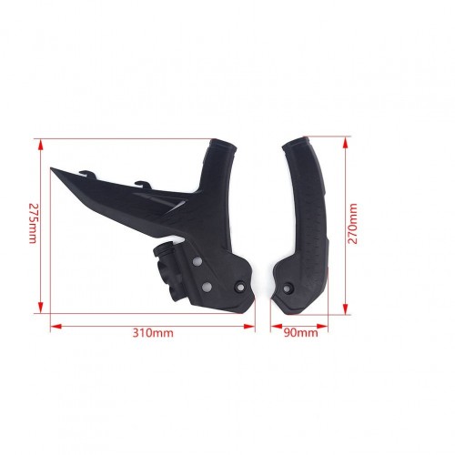 Dirt Bike Motorcycle New 2023 SX SXF XC XCF 2024 EXC EXCF XCW Frame Protection Guard Protector Set for KTM A46003094000C1picture3