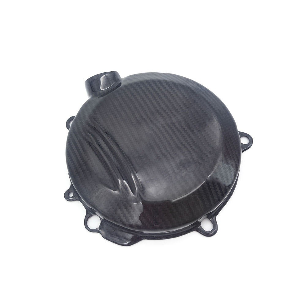 2 Stroke Dirt Bike Motorcycle Engine Carbon Fiber Clutch Cover Guard TC TX 125 TE 150 for HUSQVARNA