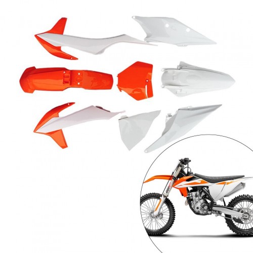 Motorcycle Dirt Bike Full Body Fairing Cover Set SX SXF XC XCF XCW EXC EXCF 125 250 350 450 Plastic Kit for KTM 19-22picture3