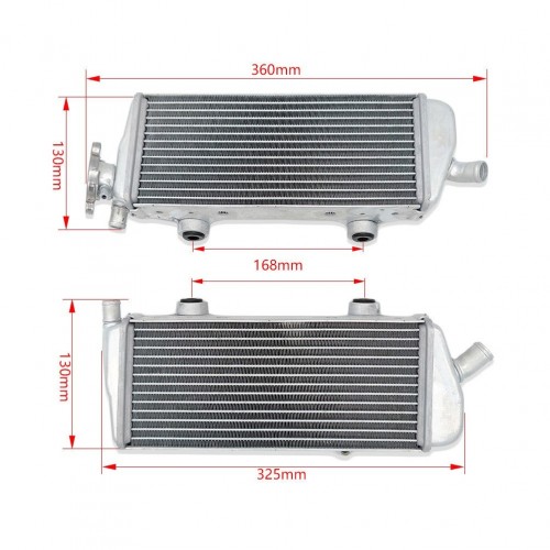 Off-road Motorcycle Cooling System Radiator 250 350 450 FC XCF SXF 07-15 for KTM HUSQVARNApicture3