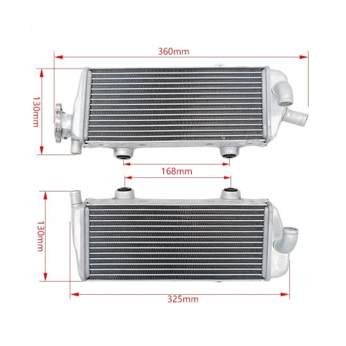 Dirt Bike 125 150 250 300 TC TE XC EXC SX 07-16 Motorcycle Cooling System Radiator for KTM HUSQVARNApicture4