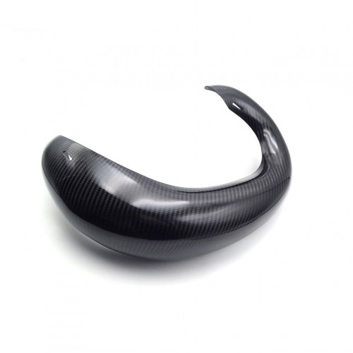 Off-road Motorcycle 2 Stroke Carbon Fiber Exhaust Cover Guard Protection for KTM HUSQVARNA GASGAS 250 300picture6