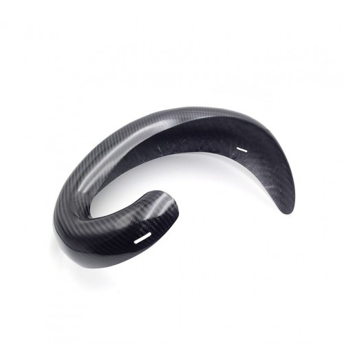 Off-road Motorcycle 2 Stroke Carbon Fiber Exhaust Cover Guard Protection for KTM HUSQVARNA GASGAS 250 300picture3