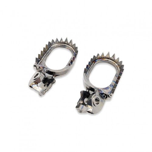 Motorcycle Titanium Alloy Foot Pegs Footrest 23-24 SX SXF XC XCF XCW EXC EXCF 125-500 Footpeg for KTM HUSQVARNA GASGASpicture2