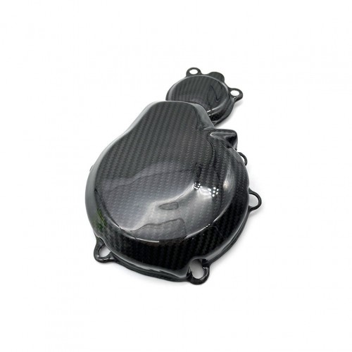 2024 FE XWF EXCF 250 350 Motorcycle Carbon Fiber Protection Ignition Cover Guard for KTM HUSQVARNA GASGASpicture3