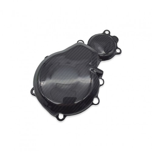 2024 FE XWF EXCF 250 350 Motorcycle Carbon Fiber Protection Ignition Cover Guard for KTM HUSQVARNA GASGASpicture5