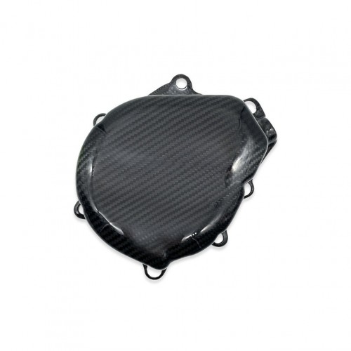 2024 EXCF XCFW FE EC 450 500 Motorcycle Carbon Fiber Protection Ignition Cover Guard for KTM HUSQVARNA GASGASpicture6