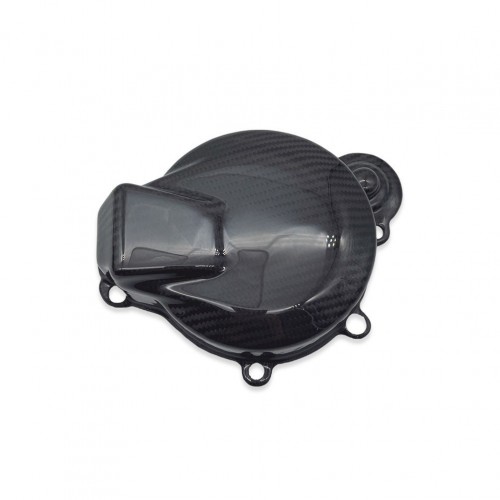 Motorcycle Carbon Fiber Protection Ignition Cover Guard for KTM HUSQVARNA 2024 TE EXC XCW 150picture5