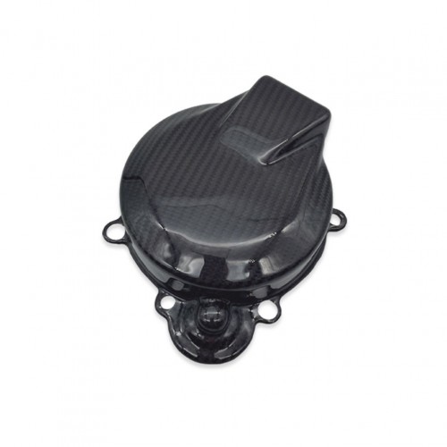 Motorcycle Carbon Fiber Protection Ignition Cover Guard for KTM HUSQVARNA 2024 TE EXC XCW 150picture2