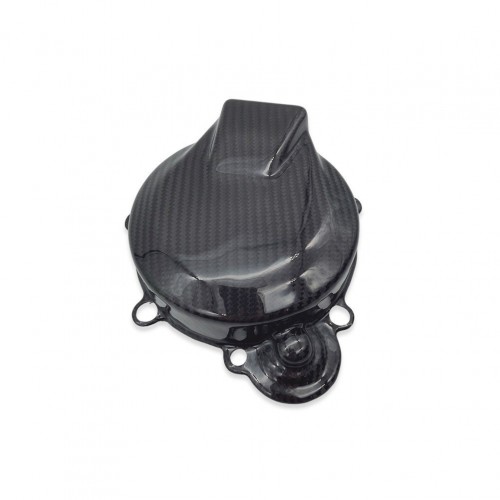 Motorcycle Carbon Fiber Protection Ignition Cover Guard for KTM HUSQVARNA 2024 TE EXC XCW 150picture4