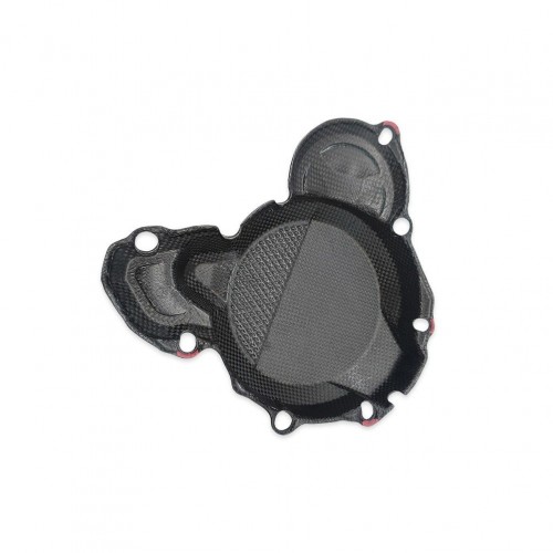 23-25 2 Stroke SX XC TC TX 250 300 Motorcycle Carbon Fiber Protection Ignition Cover Guard for KTM HUSQVARNA GASGASpicture5