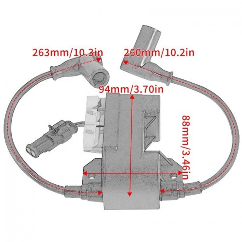 Ignition Coil for Lynx 59 Yeti / Rave / Xtrim 550 2010–2015 512060324picture6