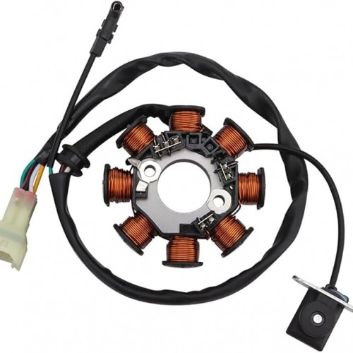 Generator Stator with Kawasaki KLX 140 2008-2024， 21003-0066 21003-0116