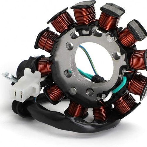 Generator Stator with Honda CRF 110 F 2013-2018， 31120-KYK-911