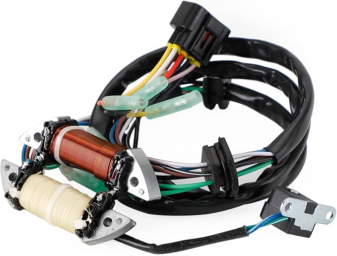 Generator Stator with Waverunner GP 760 1997-00 | XL 760 1998-99 | Wave Raider / Venture / Blaster 1996 1997 ，64X-85521-01-00