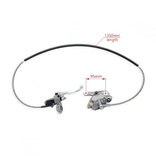 Motorcycle Accessories Front Brake Caliper Master Cylinder Oil Hose Adapter Device Pump for KTM HUSQVARNA GASGASpicture5
